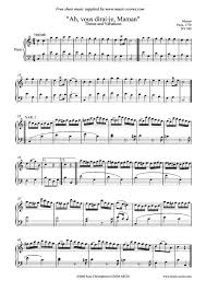 Free Sheet Music Mozart Wolfgang Amadeus K 265 300e Ah Vous Dirai Je Maman Twinkle Twinkle Little Star Piano Sheet Music Classical Sheet Music Piano