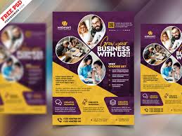 Corporate business multipurpose flyer design and cover page template. Business Promotion Creative Flyer Design Psd Psdfreebies Com