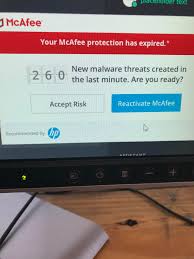 I booted up my pc this morning and in the bottom right corner was a pop up about buying a mcafee product. Mcafee S Desperate Attempts To Make Me Give Them Money Assholedesign