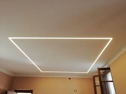 Idee controsoffitti in cartongesso decori. Illuminazione Cucina Illuminazione Led Soffitto Illuminazione Controsoffitto Illuminazione Led Interni
