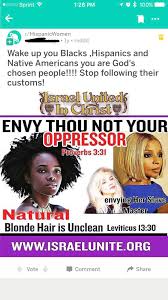 Singer camila cabello's mom is a white cuban. Blonde Hair Is Unclean Envying Her Slave Master Because The Best Way To Fight Oppression Is By Telling People What They Can And Can T Do Insanepeoplefacebook