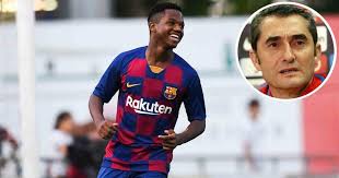 Messi tuvo una pequeña molestia y preferimos no arriesgar. Valverde Ansu Fati Tiene Algo Especial No Es Normal Que Marque Tantos Goles Y Tan Pronto Tribuna Com