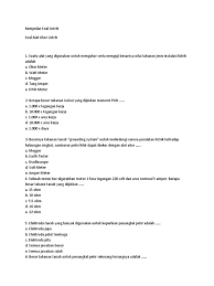 Namun, pada level penerapan, analisis, evaluasi, dan kreasi soal dengan jenis ini tidak relevan. Contoh Soal Essay Dan Jawaban Instalasi Tenaga Listrik Contoh Soal Terbaru