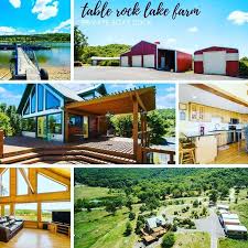 Table Rock Lake Front Farm Private Boat Dock Property Is Entirely Fenced Has Plenty Of Pasture Land Spring Missouri Real Estate Boat Dock Table Rock Lake