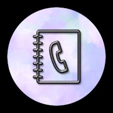 Contacts Icon In 2020 Purple Wallpaper Iphone Ios Icon Cute App