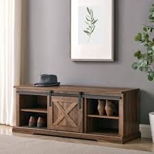 But with this tutorial you can easily spend a couple hours over the. Woven Paths Derry Sliding Barn Door Storage Bench Reclaimed Barnwood Walmart Com Walmart Com