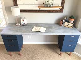 It's a set of wooden drawers that could be mounted to the bottom of a cabinet using l brackets, acrylic mounting tape (since it's very small), or countless other ways i'm sure. Ugly Home Office Makeover Part 5 The Diy File Cabinet Desk And How Chip Gaines Hair Inspired Me Beautiful Life Market