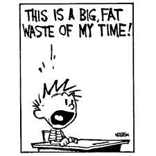 Calvin & Hobbes cartoon: 