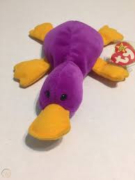 Rare 1993 Ty Beanie Baby Patti Platypus Style 4025 Pvc Tag Amp Tush Errors 1930767242
