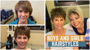 Short haircut for old women. Short Pixie Haircut For Older Women Youtube