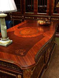 Classic Office Sets Study Office Room In English Style 1820 Regency Period Entirely Made In Solid Woo Classic Desk Study Room Furniture Study Office