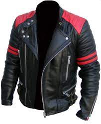 Men S Brando Classic Biker Red And Black Vintage Motorcycle Real Leather Jacket Chaqueta De Cuero Hombre Casacas De Cuero Hombre Ropa De Hombre