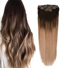 We explore the trendiest ways. Toysww Clip In Human Hair Extensions Balayage Brown To Dirty Blonde 6pcs Remy Clip In Real Hair Extensions Straight Clip In Hair Extensions Aliexpress