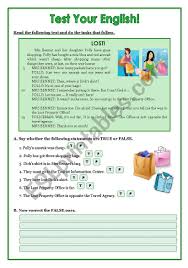Shops are very important in our life. Test Your English Shopping And Present Perfect Esl Worksheet By Pmca