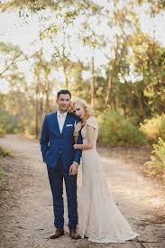 Aisle Style Don T Forget The Groom Wedpics Blog Blue Tuxedo Wedding Bush Wedding 2014 Wedding Trends
