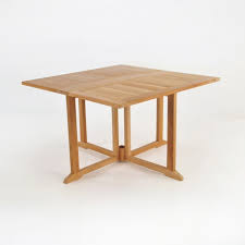 The sides or ends of the table. Square Teak Drop Leaf Table Dining Tables Teak Warehouse