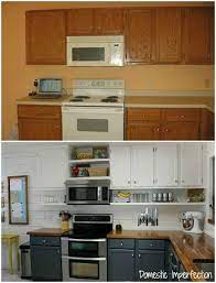 Popular home remodeling culture makes it seem like bathroom remodels must cost five figures and everything must be ripped away and replaced. Budget Kitchen Remodel Idea Move Current Cabinets Up Add Shelf Underneath Budget Kitchen Remodel Kitchen Remodel Small Kitchen Diy Makeover