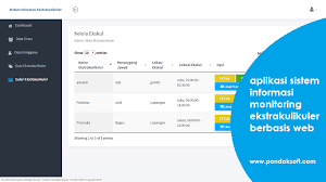 Maybe you would like to learn more about one of these? Download Aplikasi Sistem Informasi Monitoring Ekstrakulikuler Berbasis Web Gratis
