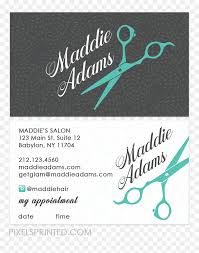 A lot of graphic designers are experimenting with the design to make cool business cards. Hairstylist Business Cards Hair Stylist Ideas Salon Business Card For Hair Salon Hd Png Download Vhv