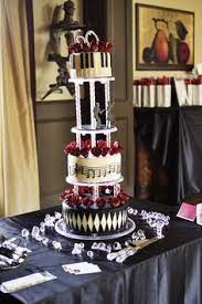 Stick with black and gold for balloons and decor. 9 Jazz Party Ideas Jazz Party Jazz Party