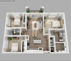 3 bedroom house plan with one side firewall is featured today to address lots with narrow frontage. Master Bedroom Design Plan 3d Decoomo