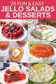 Easy Jello Salads Desserts Jello Mold Recipes Jello Dessert Recipes Jello Recipes