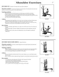 Shoulder Exercises Bowflex Xtl User Manual Page 29 80