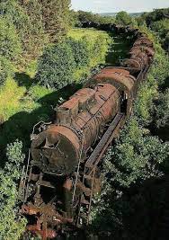 Pin By Laura Folkers On Creepy Places Abandoned Train Abandoned Places Abandoned