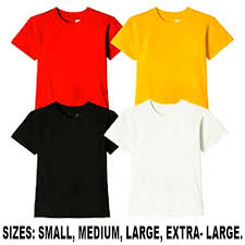 Nike clothing is designed for performance and total comfort. Black White Red Yellow 100 Cotton Plain T Shirts At Rs 99 Piece Casual T Shirt Id 20886680812