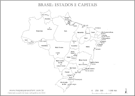 Atividades pedagógicas desenhos para colorir mapas. Mapas Do Brasil Para Colorir