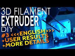 3d Desktop Filament Extruder Diy English Part 3 The Winder Youtube Filament Diy Desktop Electronics Projects