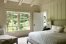Light green walls in cottage style bedroom with long chaise. 22 Green Bedroom Design Ideas For A Fresh Upgrade