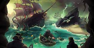 This collectible ships in a matte, embossed, protective outer sleeve. Sea Of Thieves Kraken Has Been Disabled To Make Way For The Cursed Sails Update Pcgamesn
