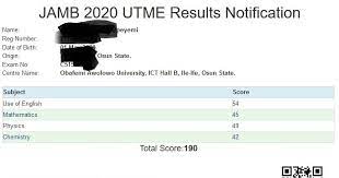 How to check unified tertiary matriculation board (utme) original result. Check 2021 Jamb Results With 4 Methods Including The Original School Contents