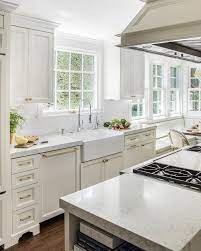 We did not find results for: Antique Brass Hardware On Off White Shaker Cabinets Transitional Kitchen