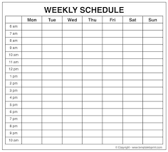 Lined weekly jot down weekly tasks, goals, and notes with this blank printable calendar with lines. Weekly Calendar Word Template Printable Week Calendar