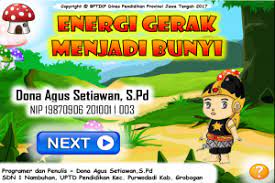 Perubahan Energi Gerak Menjadi Bunyi