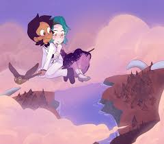 Want to discover art related to pokimane? A Magical Owl Staff Ride From From The Fanfic As The Jademoon Glows By Deetheteadrinkingdragon Art By Raspbi Lumity