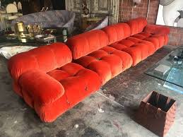 Mario Bellini Camaleonda Modular Sofa B B Italia Italy 1970 In Orange Modular Sofa Sofa B B Italia