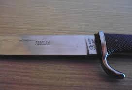 The blade is etched on the obverse side with the sa motto, the reverse side is etched with the makers details, c.linder solingen merscheid, this company only produced 2000 sa daggers and so is difficult to find, there are some faint scratches / runner marks to the blade but over all this is a really nice blade. Ww2 German Soviet Allied Militaria Uniforms Awards Weapons History War Relics Forum