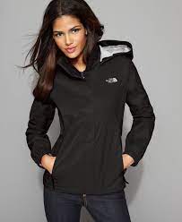 The North Face Lightweight Rain Jacket Black Fashion Raincoats For Women Classic Style Outfits