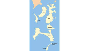 How many islands do you see?