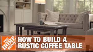 We like the unexpected look of the copper. How To Build A Coffee Table The Home Depot