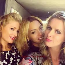 Beyonce, Jay Z and Paris Hilton at Tom Ford Fashion Show