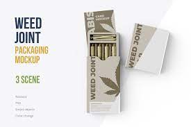 Download Weed Joint Packaging Mockup 3 Psd Creative Photoshop Templates Creative Market
