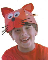 Eu Amo Artesanato: Viseira de Bichinhos com moldes