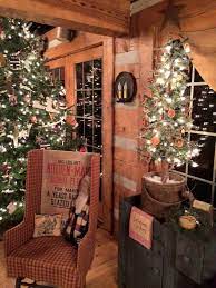 Primitive Country Christmas Primitive Country Christmas Country Christmas Trees Primitive Christmas Decorating