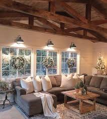 20 Marvelous Rustic Living Room Decoration Ideas Trenduhome Rustic Chic Living Room Farmhouse Decor Living Room Farm House Living Room