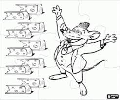 Geronimo stilton coloring pages are a fun way for kids of all ages to develop creativity, focus, motor skills and color recognition. Puzzle Of The Mouse Geronimo Stilton Coloring Page Printable Game