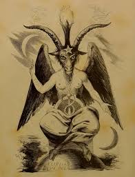 Adica o aratare cu sani de femeie si falus de barbat. Baphomet History Facts Britannica